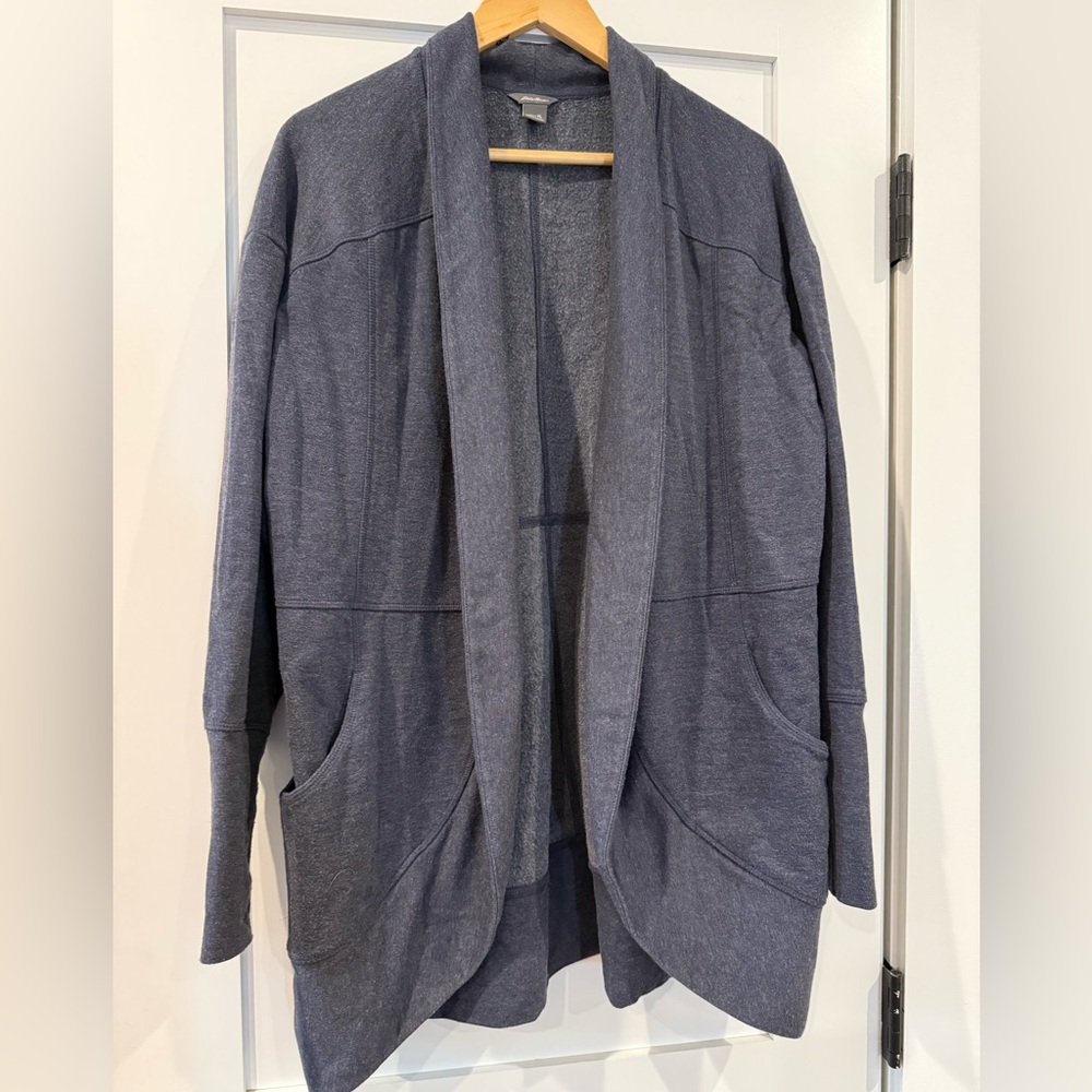 Eddie Bauer Women’s Camp Fleece Wrap Cardigan